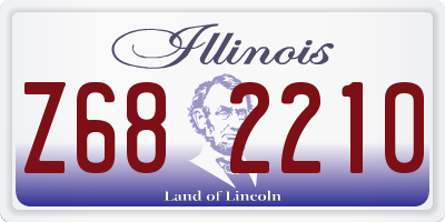 IL license plate Z682210