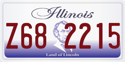 IL license plate Z682215