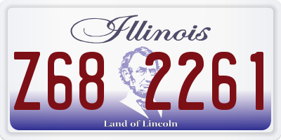 IL license plate Z682261
