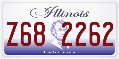 IL license plate Z682262