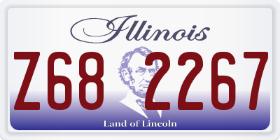 IL license plate Z682267