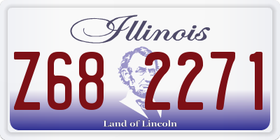 IL license plate Z682271