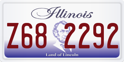 IL license plate Z682292