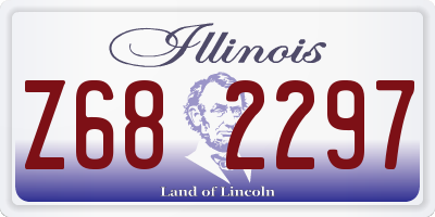 IL license plate Z682297