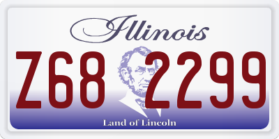 IL license plate Z682299