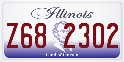 IL license plate Z682302