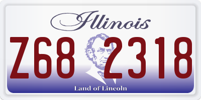 IL license plate Z682318