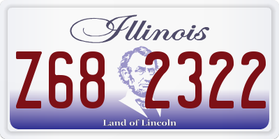IL license plate Z682322