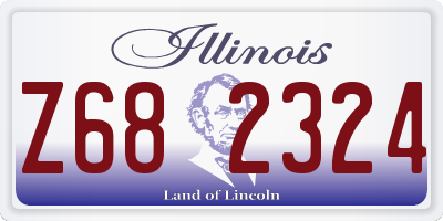 IL license plate Z682324