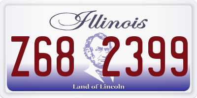 IL license plate Z682399
