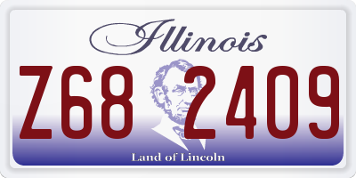 IL license plate Z682409