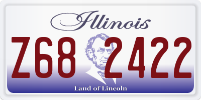 IL license plate Z682422