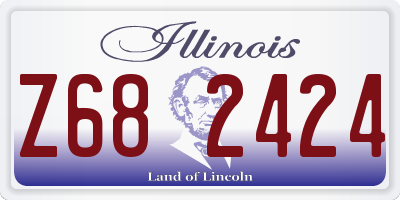 IL license plate Z682424