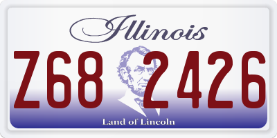 IL license plate Z682426