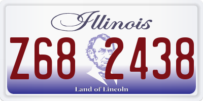 IL license plate Z682438