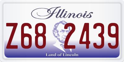 IL license plate Z682439