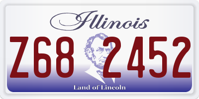 IL license plate Z682452