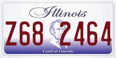 IL license plate Z682464