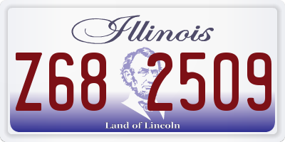 IL license plate Z682509