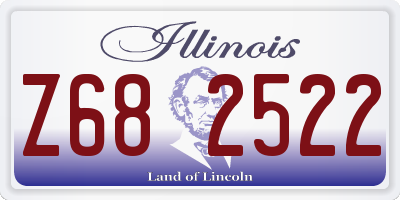 IL license plate Z682522