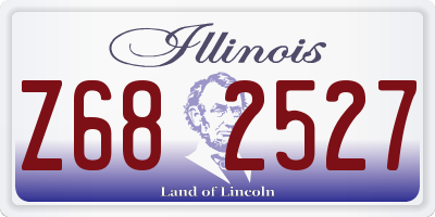 IL license plate Z682527