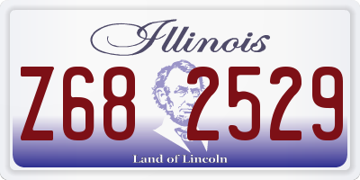 IL license plate Z682529