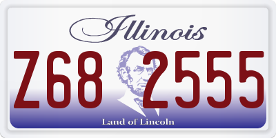 IL license plate Z682555