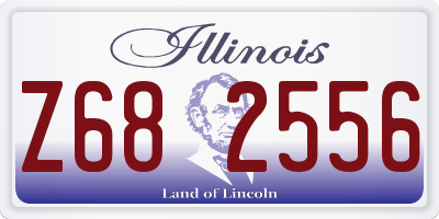 IL license plate Z682556