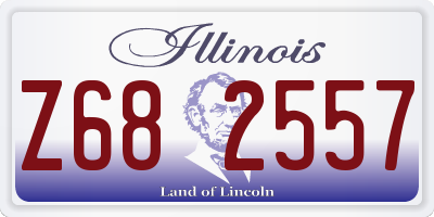 IL license plate Z682557