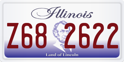 IL license plate Z682622