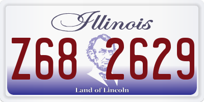 IL license plate Z682629