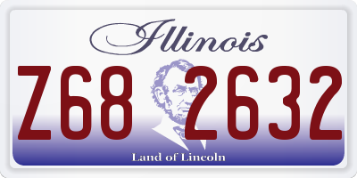 IL license plate Z682632