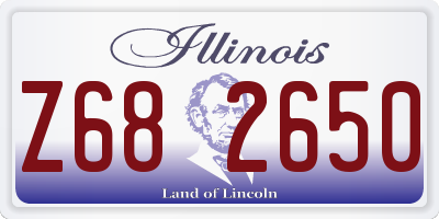 IL license plate Z682650