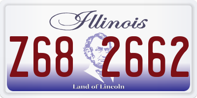 IL license plate Z682662