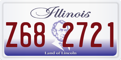 IL license plate Z682721