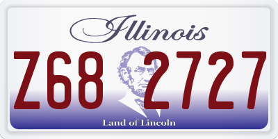 IL license plate Z682727