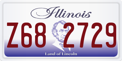 IL license plate Z682729