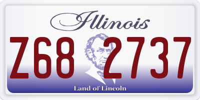 IL license plate Z682737
