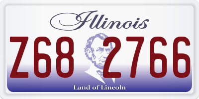 IL license plate Z682766