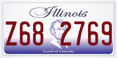 IL license plate Z682769