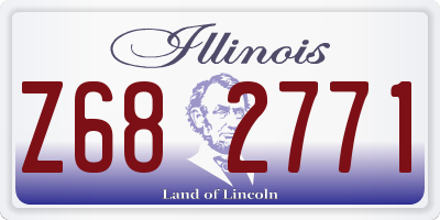 IL license plate Z682771
