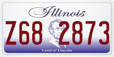 IL license plate Z682873