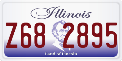 IL license plate Z682895