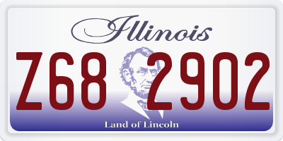 IL license plate Z682902
