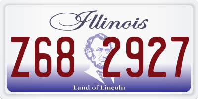 IL license plate Z682927