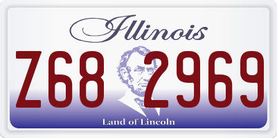 IL license plate Z682969