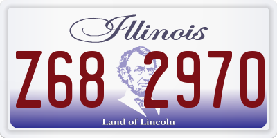 IL license plate Z682970