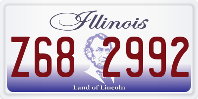 IL license plate Z682992