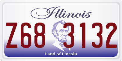 IL license plate Z683132