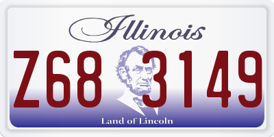 IL license plate Z683149